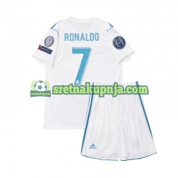 Dječja Domaći Home Dresova Real Madrid Cristiano Ronaldo 7 Retro 2017 Kratkih Rukava