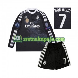 Dječja Treći Dresova Real Madrid Cristiano Ronaldo 7 Retro 2014 Dugim Rukavima