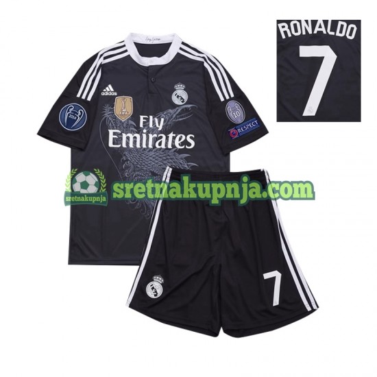 Dječja Treći Dresova Real Madrid Cristiano Ronaldo 7 Retro 2014 Kratkih Rukava