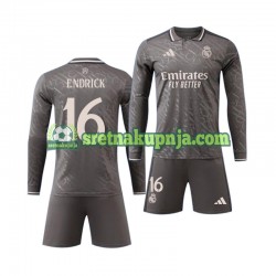 Dječja Gostujući Away Dresova Real Madrid ENDRICK 16 2024-2025 Dugim Rukavima