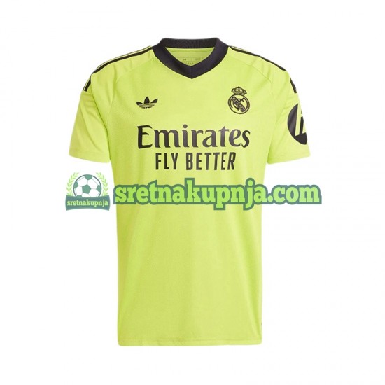 Muškarci Treći Golmanski Dresova Real Madrid COURTOIS 1 2024-2025 Kratkih Rukava