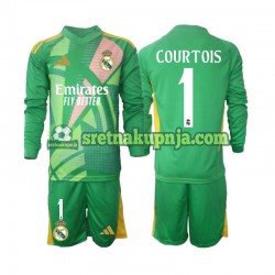 Dječja Treći Golmanski Dresova Real Madrid Thibaut Courtois 1 2024-2025 Dugim Rukavima