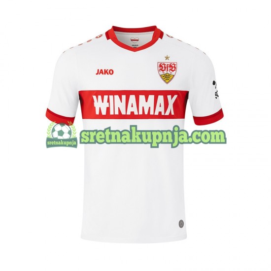 Muškarci Domaći Home Dresova VfB Stuttgart 2024-2025 Kratkih Rukava