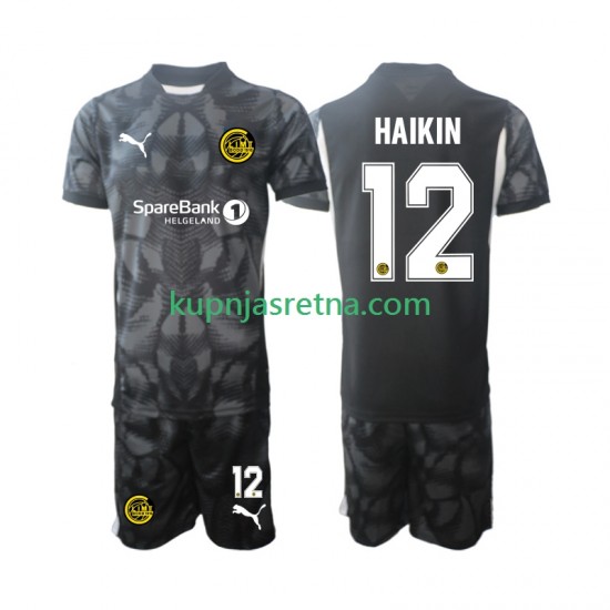 Dječja Domaći Home Golmanski Dresova FK Bodø/Glimt  Nikita Haikin 12 2025 Kratkih Rukava