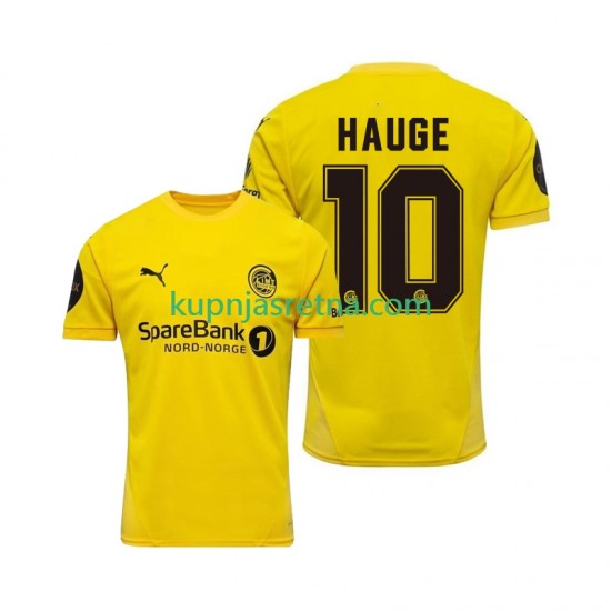 Muškarci Domaći Home Dresova FK Bodø/Glimt Jens Petter Hauge 10 2025 Kratkih Rukava
