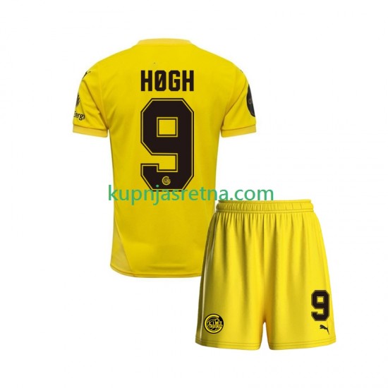Dječja Domaći Home Dresova FK Bodø/Glimt Kasper Hogh 9 2025 Kratkih Rukava