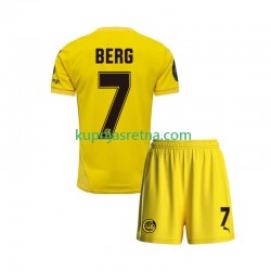 Dječja Domaći Home Dresova FK Bodø/Glimt Patrick Berg 7 2025 Kratkih Rukava