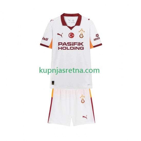 Dječja Gostujući Away Dresova Galatasaray 2025-2026 Kratkih Rukava