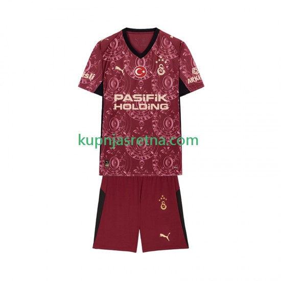 Dječja Treći Dresova Galatasaray 2025-2026 Kratkih Rukava