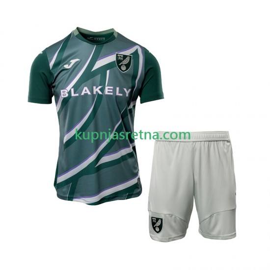 Dječja Gostujući Away Dresova Norwich City 2025-2026 Kratkih Rukava