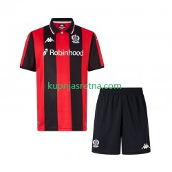 Dječja Domaći Home Dresova OGC Nice 2025-2026 Kratkih Rukava Dječja Domaći Home Dresova OGC Nice 2025-2026 Kratkih Rukava