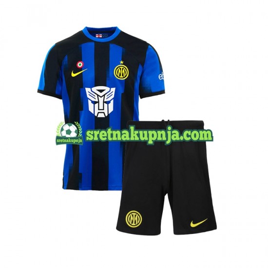 Dječja Domaći Home Dresova AC Milan Transformers 2023-2024 Kratkih Rukava