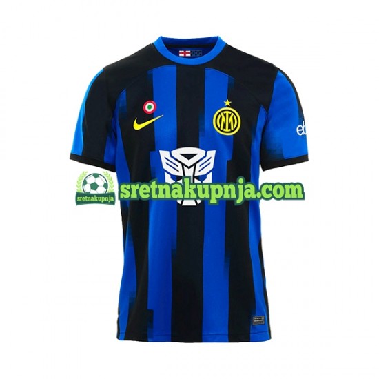 Muškarci Domaći Home Dresova AC Milan Transformers 2023-2024 Kratkih Rukava