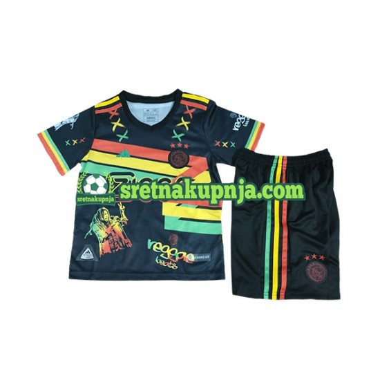 Dječja Domaći Home Dresova AFC Ajax Bob Marley 2023-2024 Kratkih Rukava