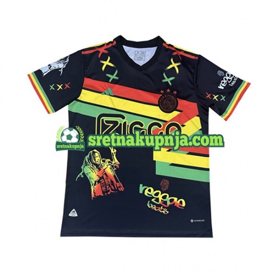 Muškarci Domaći Home Dresova AFC Ajax Bob Marley 2023-2024 Kratkih Rukava