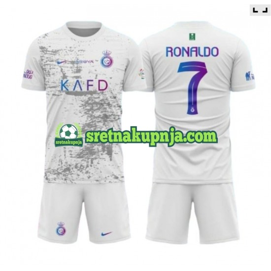 Dječja Treći Dresova Al-Nassr Ronaldo 7 2023-2024 Kratkih Rukava