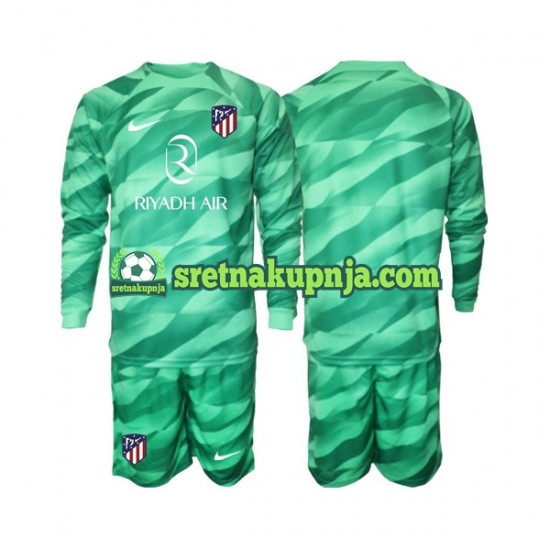 Dječja Gostujući Away Golmanski Dresova Atlético Madrid 2023-2024 zelena Dugim Rukavima