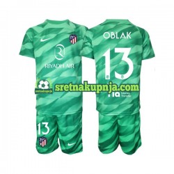 Dječja Gostujući Away Golmanski Dresova Atlético Madrid Jan Oblak 13 2023-2024 zelena Kratkih Rukava