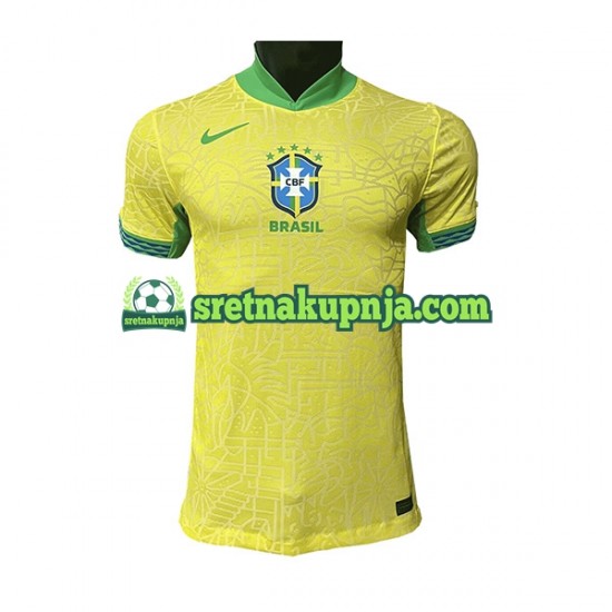 Muškarci Domaći Home Dresova Brazil 2023-2024 Kratkih Rukava