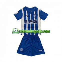 Dječja Domaći Home Dresova Deportivo Alaves 2023-2024 Kratkih Rukava