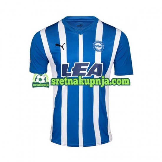 Muškarci Domaći Home Dresova Deportivo Alaves 2023-2024 Kratkih Rukava