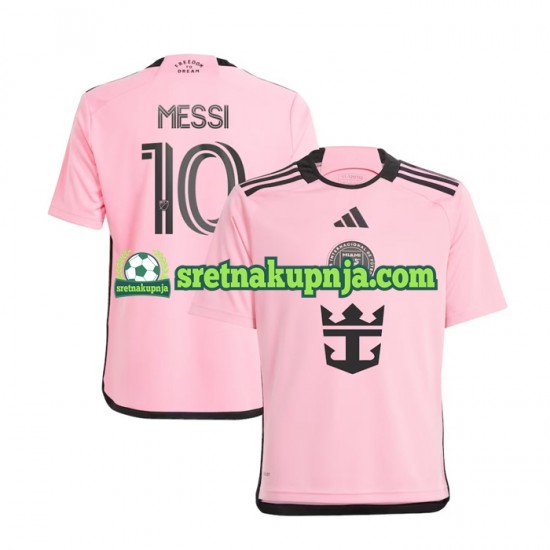 Muškarci Domaći Home Dresova Inter Miami Lionel Messi 10 2024 Kratkih Rukava