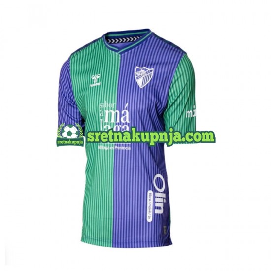 Muškarci Gostujući Away Dresova Málaga CF 2023-2024 Kratkih Rukava