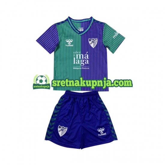 Dječja Gostujući Away Dresova Málaga CF 2023-2024 Kratkih Rukava