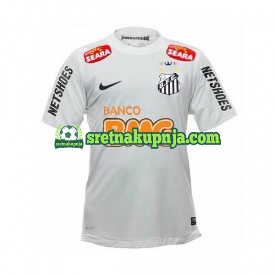 Muškarci Domaći Home Dresova Santos Neymar JR 11 Retro 2011-2012 Kratkih Rukava