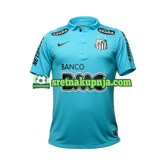 Muškarci Treći Dresova Santos Retro 2011-2012 Kratkih Rukava