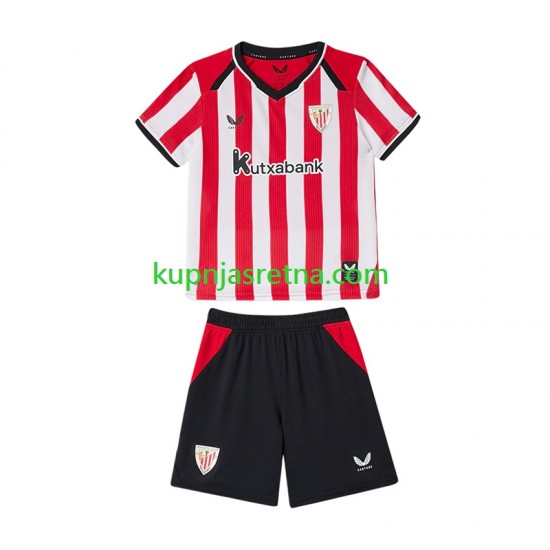 Dječja Domaći Home Dresova Athletic Bilbao 2026-2027 Kratkih Rukava