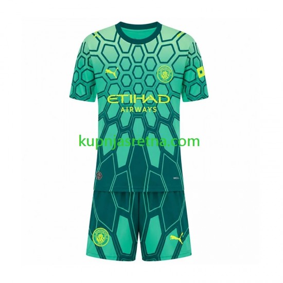 Dječja Domaći Home Golmanski Dresova Manchester City 2026-2027 Kratkih Rukava