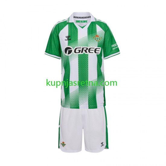 Dječja Domaći Home Dresova Real Betis 2026-2027 Kratkih Rukava