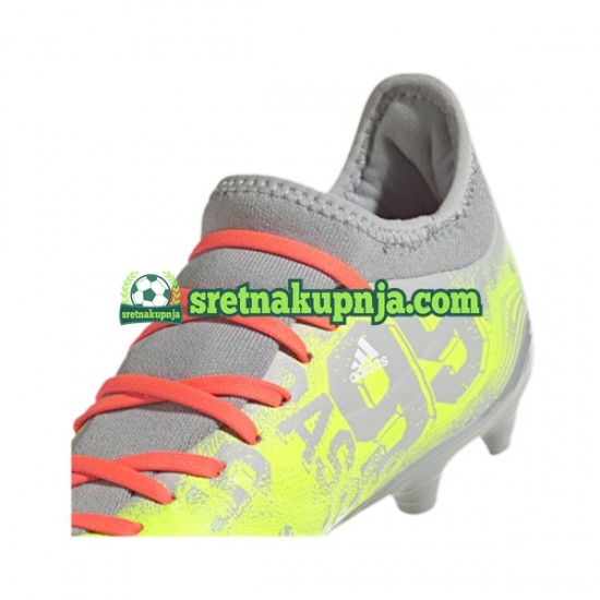 Adidas COPA SENSE.3 FG NumbersUp Crvena Sivo Žuta boja Nogometne kopačke