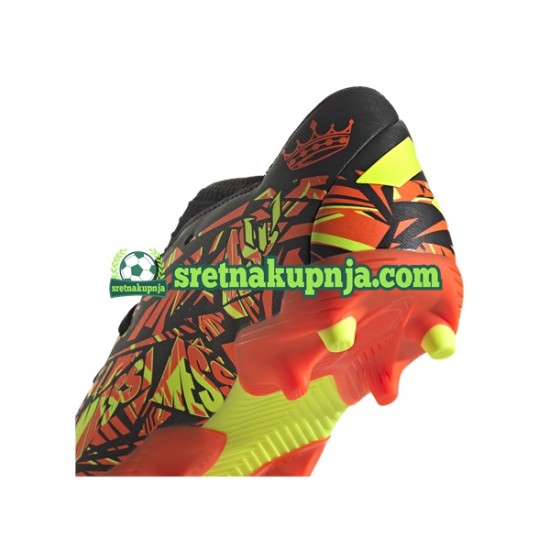 Adidas Nemeziz Messi.3 FG J naranča Žuta boja Crno Nogometne kopačke