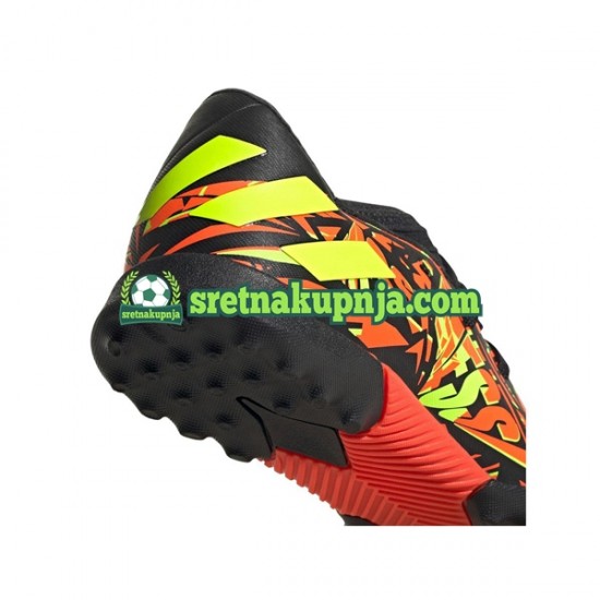 Adidas Nemeziz Messi.3 TF naranča Žuta boja Crno Nogometne kopačke