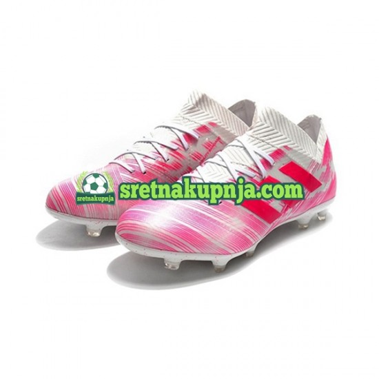 Adidas Nemeziz8.1 FG Ružičasta Bijela Nogometne kopačke