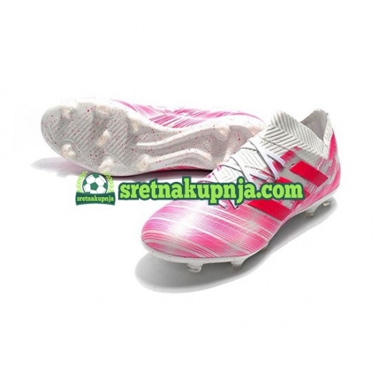 Adidas Nemeziz8.1 FG Ružičasta Bijela Nogometne kopačke