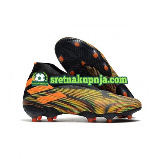 Adidas Nemeziz9 FG naranča zelena Crno Nogometne kopačke