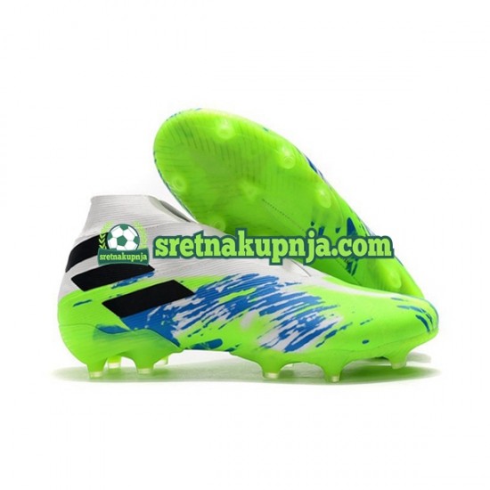 Adidas Nemeziz9 FG Plava Bijela zelena Nogometne kopačke