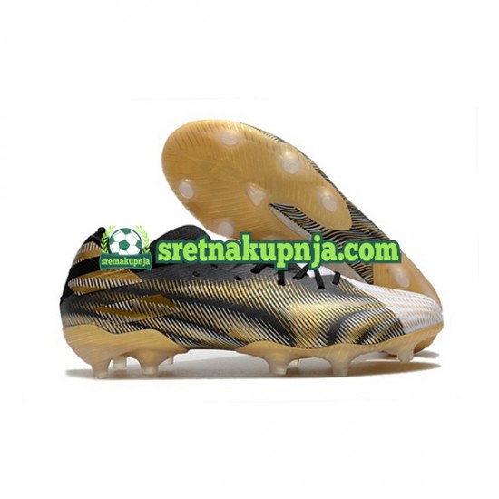 Adidas Nemeziz9.1 FG Atmospheric d Žuta boja Bijela Crno Nogometne kopačke