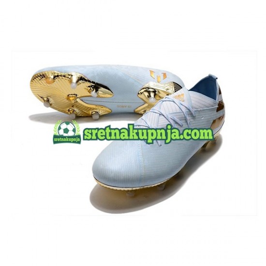Adidas Nemeziz9.1 FG LIMITED EDITION Zlato Bijela Nogometne kopačke