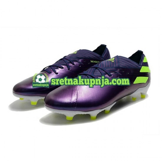 Adidas Nemeziz9.1 FG Ljubičasta zelena Nogometne kopačke