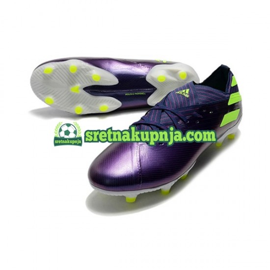 Adidas Nemeziz9.1 FG Ljubičasta zelena Nogometne kopačke