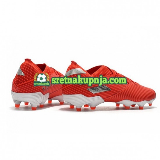 Adidas Nemeziz9.1 FG Crvena Bijela Nogometne kopačke