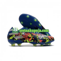 Adidas Nemeziz9.1 FG The Journey Plava Žuta boja Bijela Nogometne kopačke