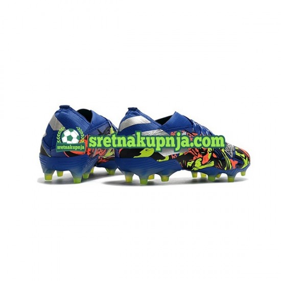 Adidas Nemeziz9.1 FG The Journey Plava Žuta boja Bijela Nogometne kopačke
