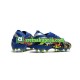 Adidas Nemeziz9.1 FG The Journey Plava Žuta boja Bijela Nogometne kopačke