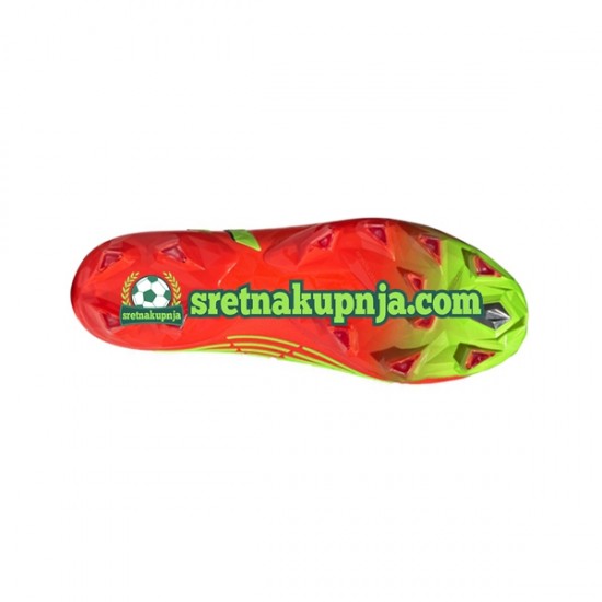 Adidas Predator EDGE AG Game Data Crvena zelena Nogometne kopačke