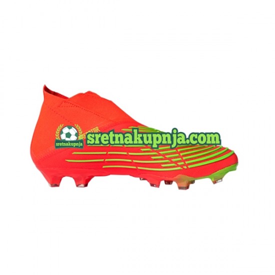 Adidas Predator EDGE AG Game Data Crvena zelena Nogometne kopačke